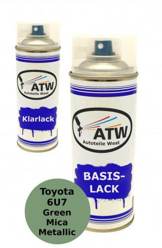 Autolack für Toyota 6U7 Green Mica Metallic